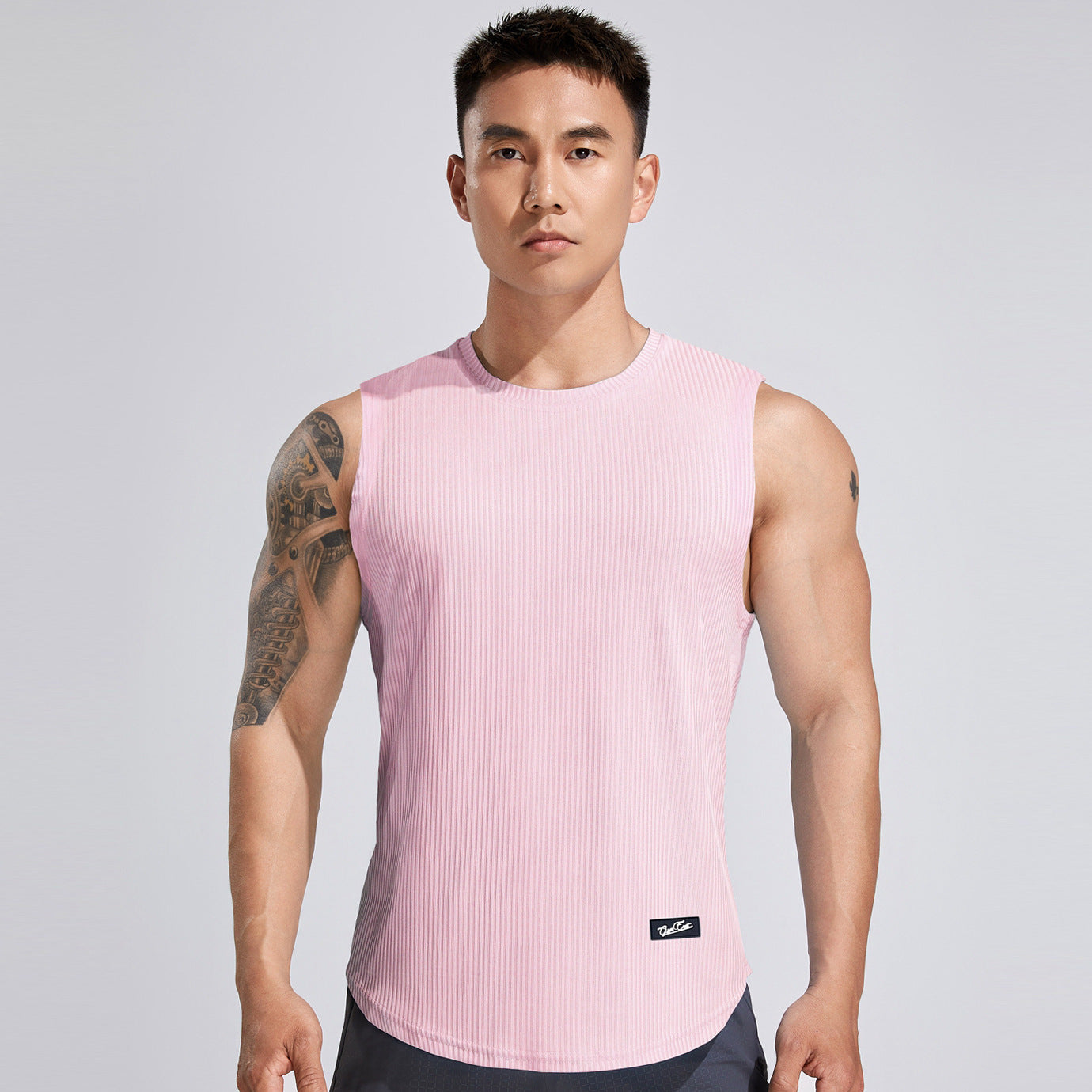 Summer New Fitness Vest Men's Top